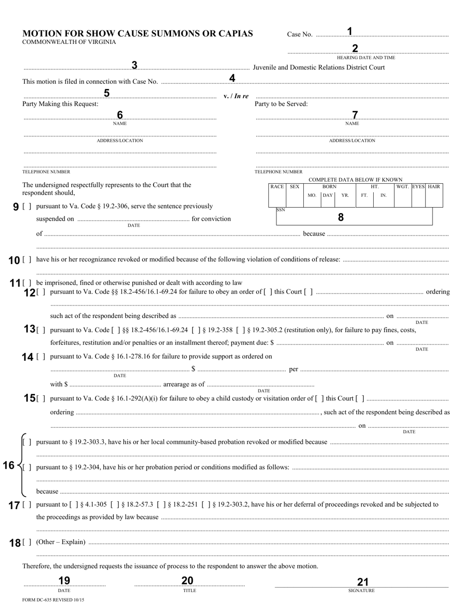 download-instructions-for-form-dc-635-motion-for-show-cause-summons-or