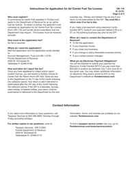 Form DR-176 Application for Air Carrier Fuel Tax License - Florida, Page 3