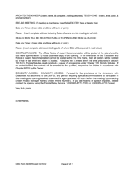 DMS Form AE06 Invitation to Bid - Florida, Page 2