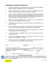 Form 2F-P-205 Specific Consent to Adoption - Hawaii, Page 5