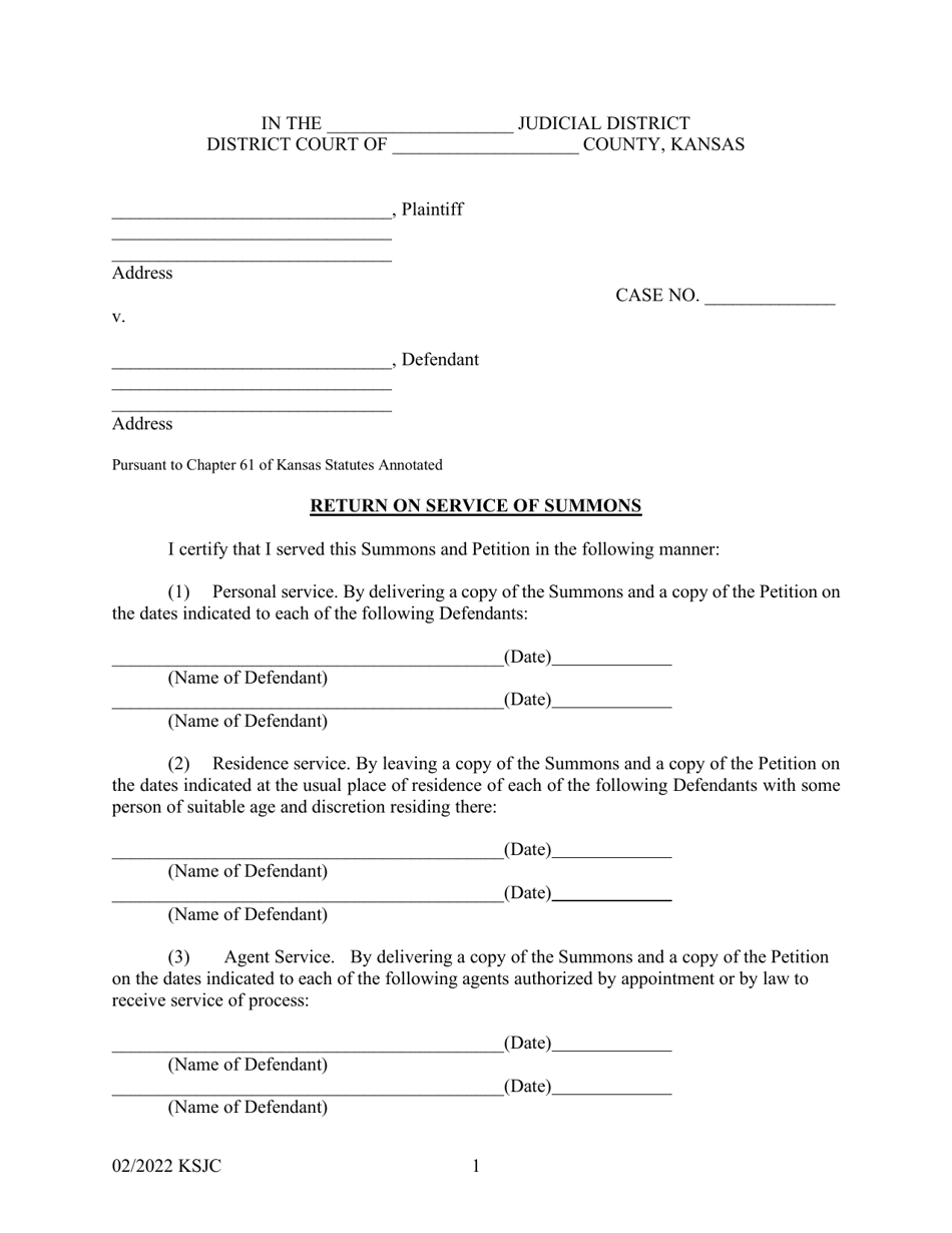 Summons - Kansas, Page 3