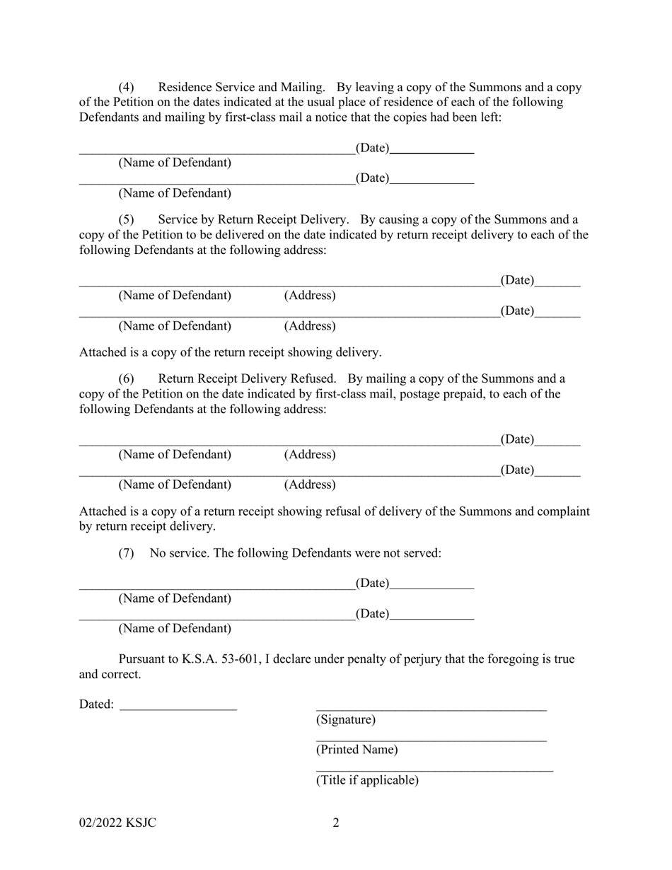 Summons - Kansas, Page 4