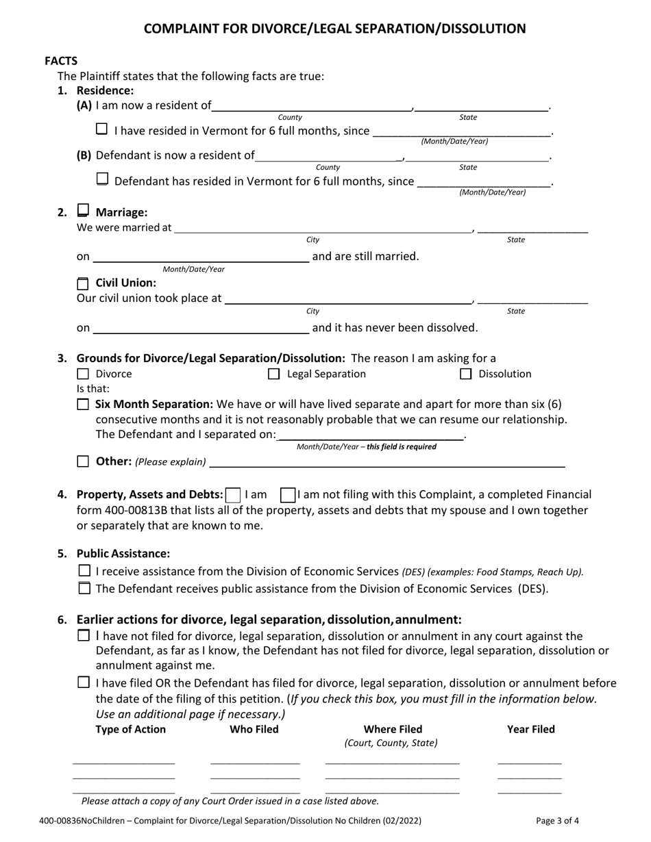 Form 400-00836 - Fill Out, Sign Online and Download Fillable PDF ...