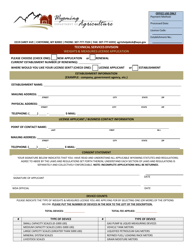 Weights &amp; Measures License Application - Wyoming, Page 2