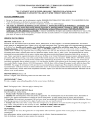 Form CNS-1 Effective Financing Statement (Efs)/Statutory Lien Notice - Minnesota, Page 2
