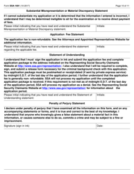 Form SSA-1691 Eligible Non-attorney Representative Application, Page 10