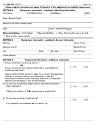 Form SSA-1691 Eligible Non-attorney Representative Application, Page 4
