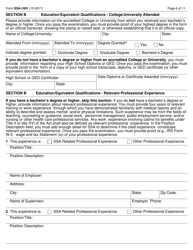 Form SSA-1691 Eligible Non-attorney Representative Application, Page 6