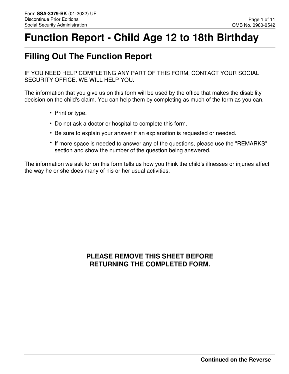 form-ssa-3379-bk-download-fillable-pdf-or-fill-online-function-report
