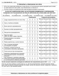 Formulario SSA-5665-BK-SP Cuestionario Para Maestros (Spanish), Page 6