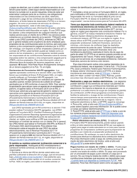 Instrucciones para IRS Formulario 940-PR Planilla Para La Declaracion Federal Anual Del Patrono De La Contribucion Federal Para El Desempleo (Futa) (Puerto Rican Spanish), Page 2