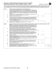 Instructions for IRS Form 944-X Adjusted Employer&#039;s Annual Federal Tax Return or Claim for Refund, Page 25