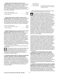 Instrucciones para IRS Formulario 944-X (SP) Ajuste a La Declaracion Federal Anual Del Empleador O Reclamacion De Reembolso (Spanish), Page 11