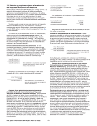 Instrucciones para IRS Formulario 944-X (SP) Ajuste a La Declaracion Federal Anual Del Empleador O Reclamacion De Reembolso (Spanish), Page 15