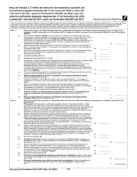 Instrucciones para IRS Formulario 944-X (SP) Ajuste a La Declaracion Federal Anual Del Empleador O Reclamacion De Reembolso (Spanish), Page 29