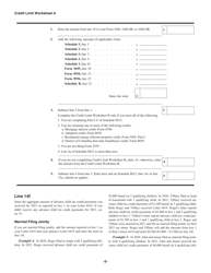 Instructions for IRS Form 1040 Schedule 8812 Credits for Qualifying Children and Other Dependents, Page 5