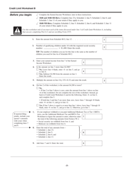 Instructions for IRS Form 1040 Schedule 8812 Credits for Qualifying Children and Other Dependents, Page 7