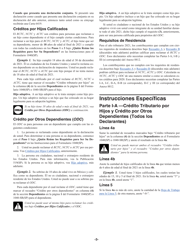 Instrucciones para IRS Formulario 1040(SP) Anexo 8812 Creditos Por Hijos Calificados Y Otros Dependientes (Spanish), Page 3