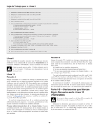 Instrucciones para IRS Formulario 1040(SP) Anexo 8812 Creditos Por Hijos Calificados Y Otros Dependientes (Spanish), Page 4