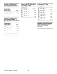 Instructions for IRS Form 2106 Employee Business Expenses, Page 9