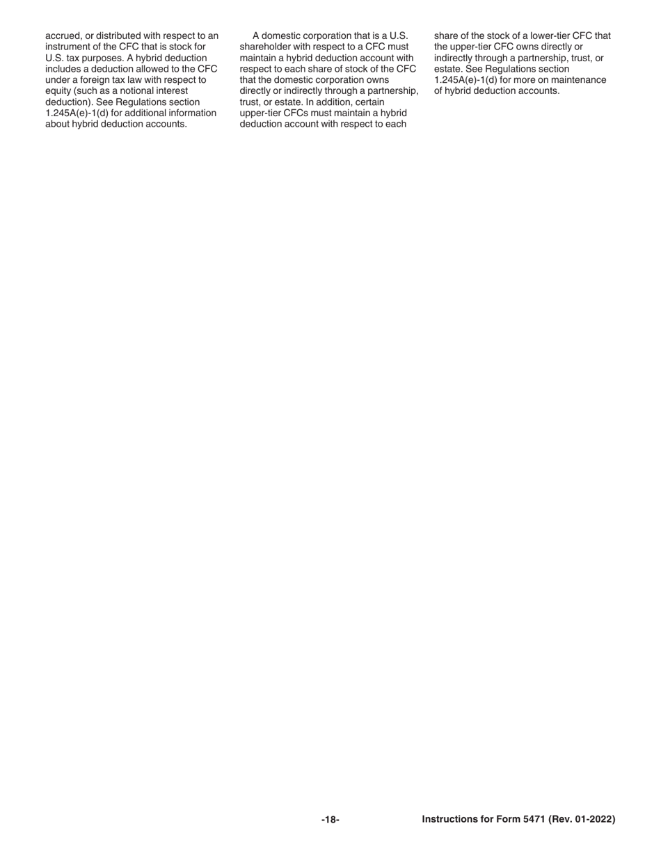 Instructions for IRS Form 5471 Information Return of U.S. Persons With Respect to Certain Foreign Corporations, Page 18