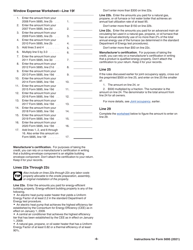 Instructions for IRS Form 5695 Residential Energy Credits, Page 6
