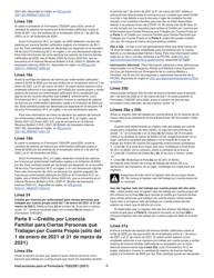 Instrucciones para IRS Formulario 7202(SP) Creditos Por Licencia Por Enfermedad Y Licencia Familiar Para Ciertas Personas Que Trabajan Por Cuenta Propia (Spanish), Page 3