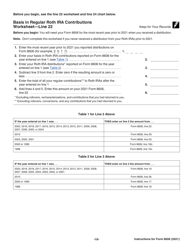 Instructions for IRS Form 8606 Nondeductible Iras, Page 10