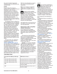 Instructions for IRS Form 8606 Nondeductible Iras, Page 7