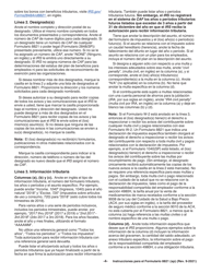 Instrucciones para IRS Formulario 8821 Autorizacion Para Recibir Informacion Tributaria (Spanish), Page 4
