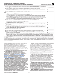 Instructions for IRS Form 8839 Qualified Adoption Expenses, Page 5