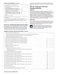 Instructions for IRS Form 8839 Qualified Adoption Expenses, Page 7
