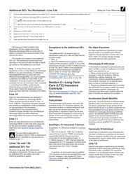 Instructions for IRS Form 8853 Archer Msas and Long-Term Care Insurance Contracts, Page 5