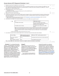 Instructions for IRS Form 8885 Health Coverage Tax Credit, Page 5