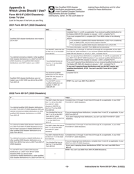 Instructions for IRS Form 8915-F Qualified Disaster Retirement Plan Distributions and Repayments, Page 10