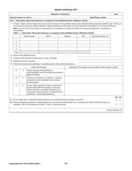 Instructions for IRS Form 8933 Carbon Oxide Sequestration Credit, Page 21