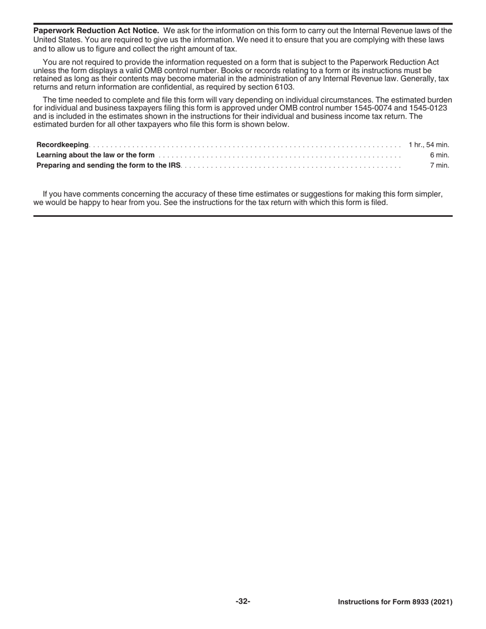 Instructions for IRS Form 8933 Carbon Oxide Sequestration Credit, Page 32
