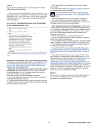 Instructions for IRS Form 8962 Premium Tax Credit (Ptc), Page 8
