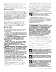 Instructions for IRS Form 8966 Fatca Report, Page 2