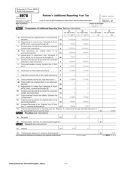 Instructions for IRS Form 8978 Partner&#039;s Additional Reporting Year Tax, Page 7