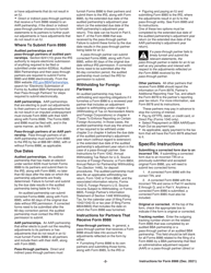 Instructions for IRS Form 8986 Partner&#039;s Share of Adjustment(S) to Partnership-Related Item(S) (Required Under Sections 6226 and 6227), Page 2