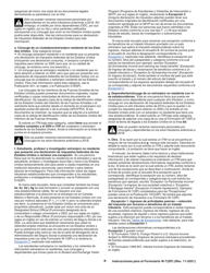 Instrucciones para IRS Formulario W-7(SP) Solicitud De Numero De Identificacion Personal Del Contribuyente Del Servicio De Impuestos Internos (Spanish), Page 8