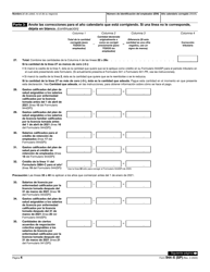 IRS Formulario 944-X (SP) Ajuste a La Declaracion Federal Anual Del Empleador O Reclamacion De Reembolso (Spanish), Page 4