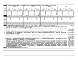 IRS Form 8865 Statement of Application of the Gain Deferral Method Under Section 721(C), Page 2