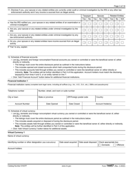 IRS Form 14457 Voluntary Disclosure Practice Preclearance Request and Application, Page 3