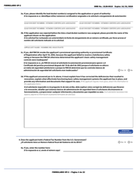Form OP-2 Application for Mexican Certificate of Registration for Foreign Motor Carriers and Foreign Motor Private Carriers Under 49 U.s.c. 13902 (English/Spanish), Page 10