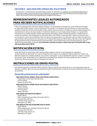 Form OP-2 Application for Mexican Certificate of Registration for Foreign Motor Carriers and Foreign Motor Private Carriers Under 49 U.s.c. 13902 (English/Spanish), Page 6