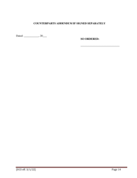 Preliminary Conference Stipulation/Order Contested Matrimonial - New York, Page 14