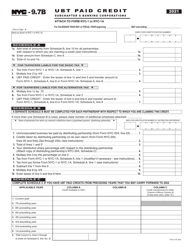 Form NYC-9.7B - 2021 - Fill Out, Sign Online and Download Printable PDF ...