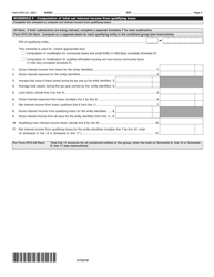 Form NYC-2.2 Subtraction Modification for Qualified Banks and Other Qualified Lenders - New York City, Page 2